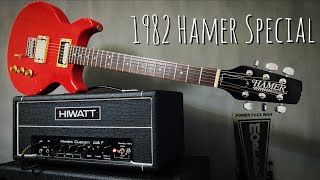 1982 Hamer Special USA  Hiwatt Custom 20 Little P  Morley Power Fuzz Wah Classic [upl. by Akram]