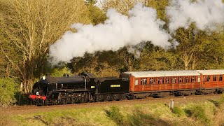 Severn Valley Railway Spring Steam Gala 2022 ft LNER A4 4498 2999 Lady of Legend 4K [upl. by Attevroc460]