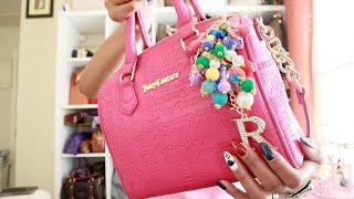 PACK MY BAG WITH ME WIMB JUICY COUTURE SPEEDY [upl. by Ardnasirk]