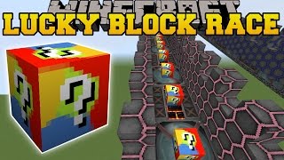 Minecraft EXTREME MYSTERY LUCKY BLOCK RACE  Lucky Block Mod  Modded MiniGame [upl. by Idelia]