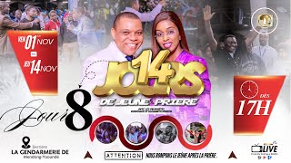 8e JOUR  14 JOURS DE JEUNE ET DE PRIERE AVEC LE PROPHETE RODRIGUE NDEFFO  08112024 [upl. by Florentia882]