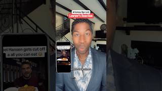 Restaurant kicks out man for taking the “all you can eat” challenge Legal Attorney Ugo Lord reacts [upl. by Foushee468]