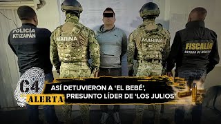 En Edomex detienen a ‘El Bebé’ presunto líder de Los Julios y ex policía municipal [upl. by Anglo]