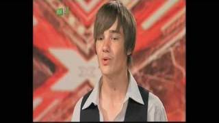 The X Factor 2008  Liam Payne 14 years old [upl. by Ainesej]