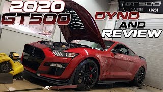 2020 GT500 DYNO amp REVIEW VS GT350 WHIPPLE SUPERCHARGER DYNO AT BRENSPEED [upl. by Acilgna876]