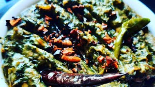 Sarson da Saag RecipeWinter delicacyHome made Authentic Punjabi dish Easy and tasty recipe [upl. by Ecertak552]