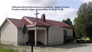 Stigens kyrka 19 sön ef Trefaldighet [upl. by Ennovahs]