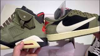 Travis Scott Black Olive Jordan 1 Low 🫒 [upl. by Dareece382]