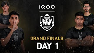 Hindi Grand Finals Day 1  iQOO BATTLEGROUNDS MOBILE INDIA SERIES 2021 [upl. by Atneuqal76]