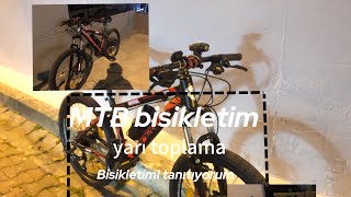 MTB bisikletimi tanıtıyorum yarı toplama bisiklet mtb stuntbike corelli [upl. by Nahtanaoj]