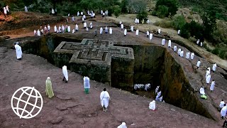 RockHewn Churches of Lalibela Ethiopia Amazing Places [upl. by Scheers]