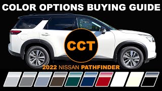 2022 Nissan Pathfinder  Exterior Color Options Buying Guide [upl. by Aihpled]