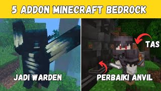 5 addon Minecraft bedrock 121 [upl. by Alcus]