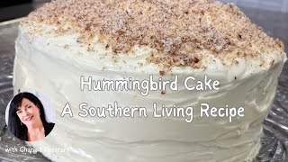 Hummingbird Cake using Southern Livings recipe [upl. by Valaree440]