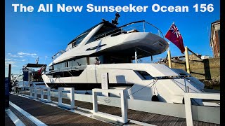 The All New Sunseeker Ocean 156  Full WalkThru Tour  82 Feet  Big Volume  Available Now [upl. by Laith16]