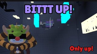 I made an only up map in Yeeps hide and seek Code BITTTUP [upl. by Sisto300]