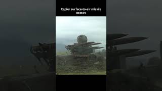 British Rapier SurfaceToAir defense missile system bgm army dépense training [upl. by Boycey]