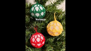 Esfera de navidad a crochet de 45 cm [upl. by Herold]