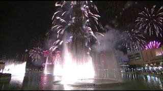 Watch Dubais recordbreaking New Years fireworks [upl. by Cymbre]