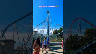 Fury 325 Is The Best Roller Coaster 🎢roller coaster carowinds themepark [upl. by Teemus]