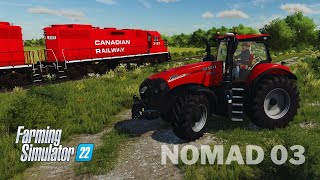 One Last Lucrative Contract in Saskatchewan  Nomad Episode 02  FS22 Contract Roleplay [upl. by Annabella669]