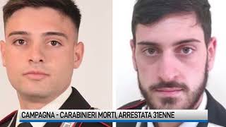 Campagna carabinieri morti in incidente arrestata la 31enne [upl. by Eirrej704]