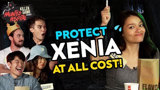 The Boys Fight Over Xenia  Killer Game 7 Haunted Hospital [upl. by Enilrek]