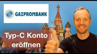 Konto bei der Gazprombank eröffnen  so gehts  russisches Depot für Gazprom ADRs [upl. by Aratak]