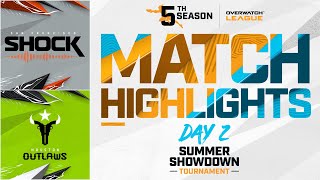 sanfranciscoshock vs Houston OutlawsOW  Summer Showdown Tournament Highlights  Day 2 [upl. by Samuela]