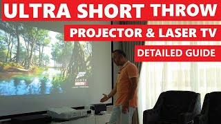 Ultimate Ultra Short Throw Projector Guide  Before Purchase [upl. by Agnimod959]