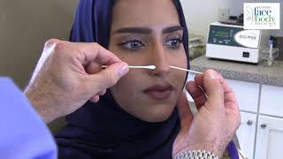 Nonsurgical Liquid Nose Job Demo  Dr Clevens Performs the Clevens Instant Rhinoplasty  Bayan [upl. by Etty]