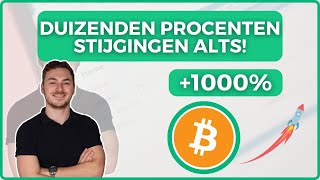 📊 DUIZENDEN PROCENTEN STIJGINGEN voor altcoins in het verschiet Exponentiële groeifase breekt aan [upl. by Aikym742]