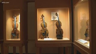 Instruments of Healing a look at the Violins of Hope exhibit in Knoxville [upl. by Nikolai]