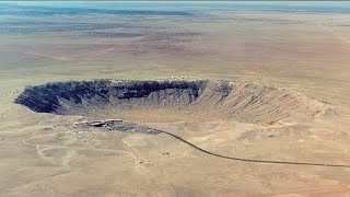 How Arizonas meteor crater was created [upl. by Ynnod]