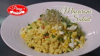 Macaroni Salad Pinoy Recipe  How to cook Macaroni Salad  Pinoy Recipes [upl. by Beniamino]