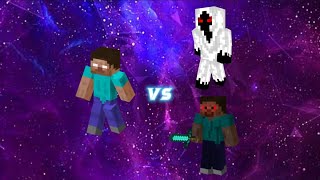 Herobrine vs entity 303 vs scary steve 🧨💥🔥 minecraft herobrine viral [upl. by Nyahs]