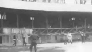 May be the earliest film of a baseball game made in May 20 1898 [upl. by Campos]