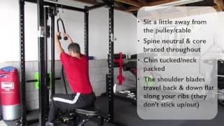 Rope Lat Pulldown [upl. by Yelra228]