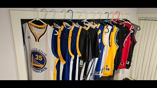 20142017 Adidas Swingman Golden State Warriors Jerseys Home Road Slate Crossover and More [upl. by Hatokad]