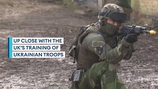 How Britain is training up Ukrainian troops in the UK [upl. by Arais40]