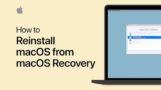 How to reinstall macOS from macOS Recovery — Apple Support [upl. by Basia]