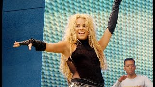 Shakira  Whenever Wherever  Party in The Park 2002 [upl. by Laehcim324]