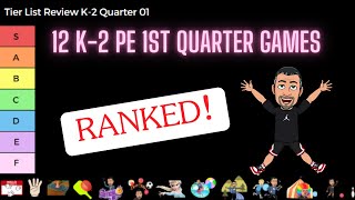 12 Fun PE Games For Grades K2nd Ranked  Start Your First Quarter Off Right [upl. by Cornelius]