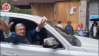 ¡Adiós Obrador Por última vez como presidente AMLO DEJA Palacio Nacional [upl. by Alithia242]