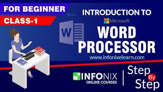 Class 1  Intro to Word Processor  Microsoft Word 2019  Hindi [upl. by Ellehcor]