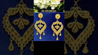 New latest design jhali brij bali 🥰 18k 750 hallmark youtubeshort trending sachinsoni2610 [upl. by Norraj]