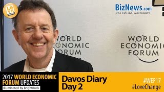 Davos Diary Day 2 Max Price’s red card but 2017 looks brighter for SA [upl. by Marci]