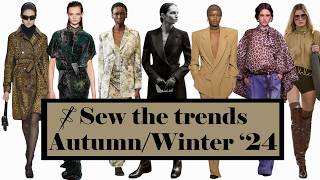 Autumn Winter 2024  Sew the Trends [upl. by Jaquith]