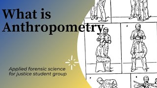 What is Anthropometry [upl. by Yrevi81]