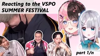 Hinano and Sumire react to the bois VSpo ENG SUB [upl. by Evelunn]